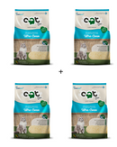 Areia Higiênica Biodegradável para Gatos - Catbio Milho e Mandioca - Ultra Clean - Grãos Mistos